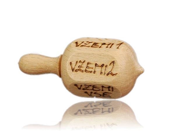 Lesena vrtavka "Frtolc"